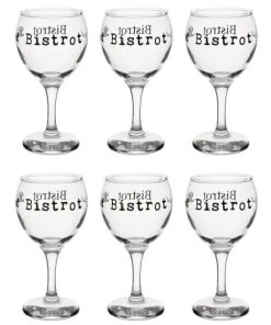 Maisons Du Monde Verre En Verre BISTROT - Lot De 6