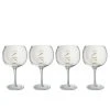 LANADECO Verres à Gin Verre Transparent/or H21,5cm - Lot De 4 -Chef&Sommelier-boutique verres a gin verre transparent or h21 5cm lot de 4